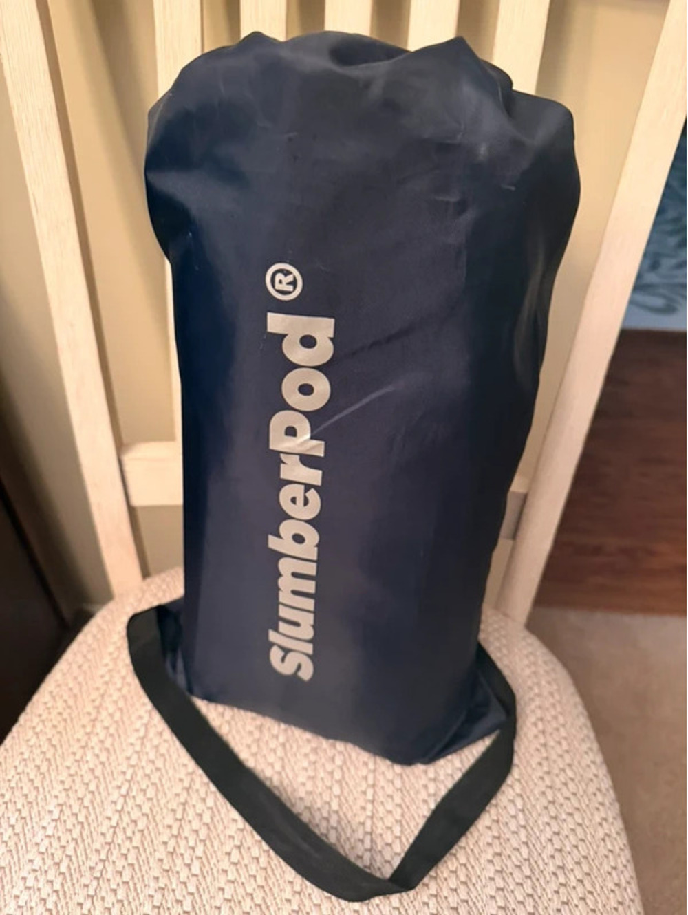 Slumberpod blackout tent with Purple Fan
